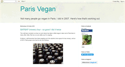 Desktop Screenshot of parisvegan.com